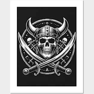 Pirate Viking Posters and Art